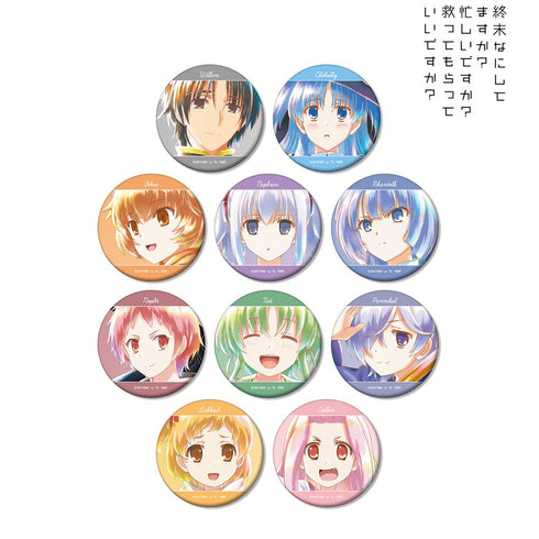 『終末なにしてますか?忙しいですか?救ってもらっていいですか?』トレーディング Ani-Art aqua label マット缶バッジ(単位/BOX)【202509再販】
